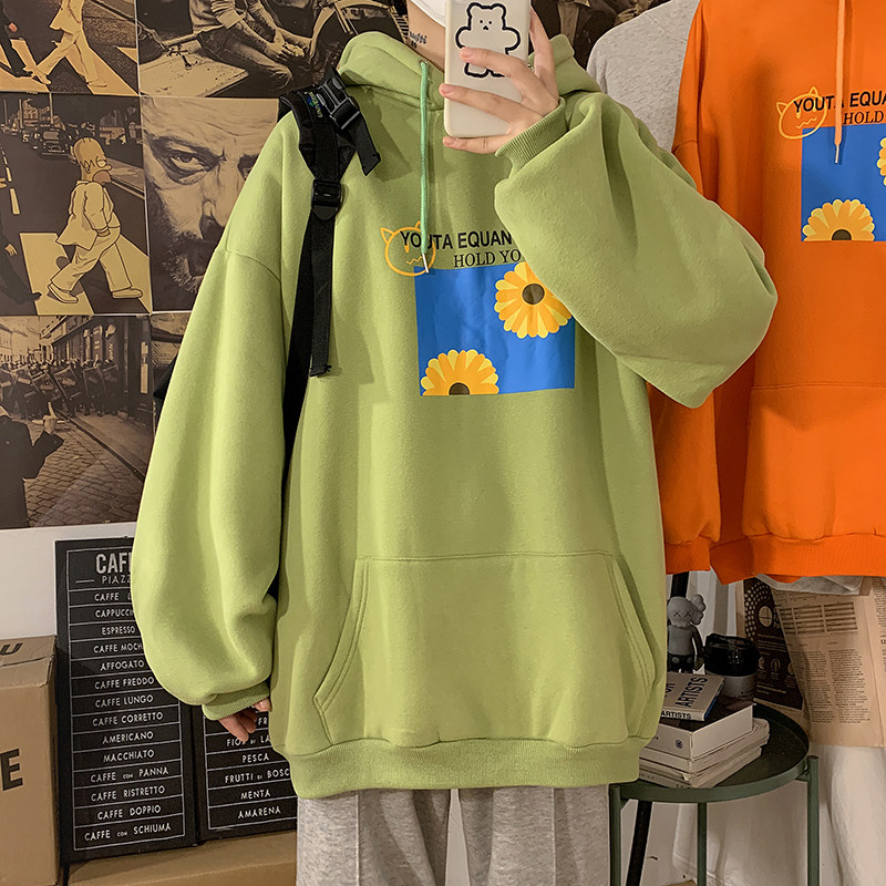 秋季ins潮牌连帽卫衣宽松新款外套男生帅气上衣服404-2-WY36,男装卫衣,星座409(原A307）