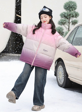 【小梨专享】女童棉服冬装加厚外套2025新气童装儿童棉袄厚H60406