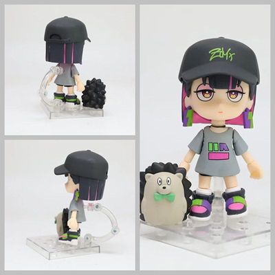 永远是深夜有多好 2203# Nira Q版粘土 可动换脸公仔模型摆件手办