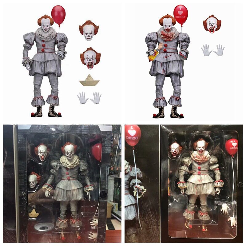 小丑回魂 7寸 1 2 小丑 豪华版 关节可动 模型 盒装手办潮流兵人