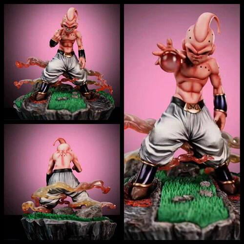 超级赛亚人 YS文明小布欧 魔人布欧 雕像动漫潮玩模型摆件手办