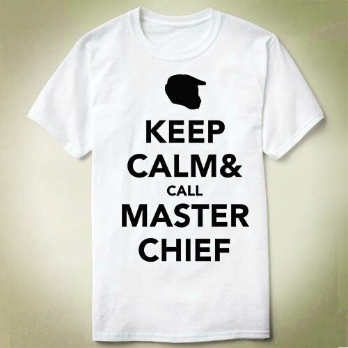 HALOChiefTeeShirt光环士官长圆领新款DIY上衣T恤成人2