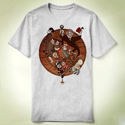 GravityFalls怪诞小镇BillCipher衣服成人TeeT-ShirtT恤o