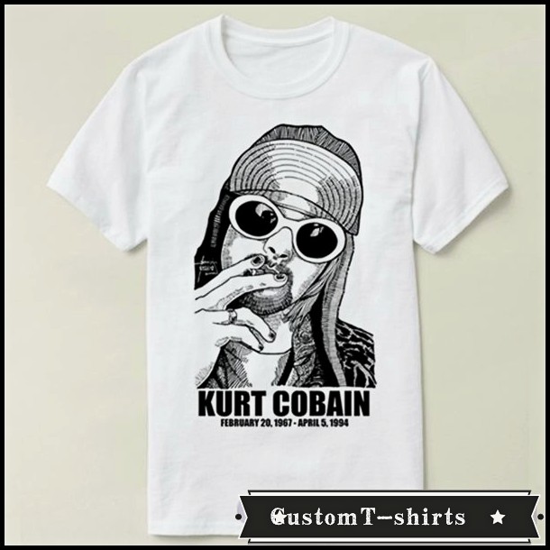 Kurt Cobain科特·柯本   文化衫礼物男女 T恤T-shirt