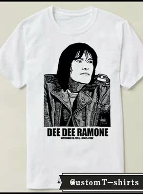 Dee Dee Ramone迪伊·迪伊·拉莫内文化衫礼物男女 T恤T-shirt8