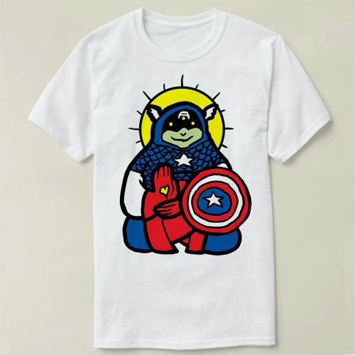 Buddha Meditation captain 美队 冥想  T-Shirt T恤