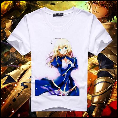 fate多款吾王T恤saber