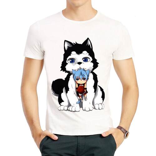 黑子的篮球T恤白色动漫短袖圆领衣服男女Kuroko no Basket tshirt