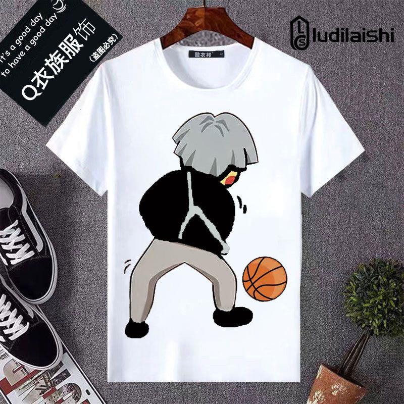 鸡你太美短袖男t恤女衣服