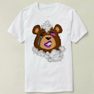 Damaged Teddy   个性 来图 定制 DIY Tee T-Shirt T恤 衣服