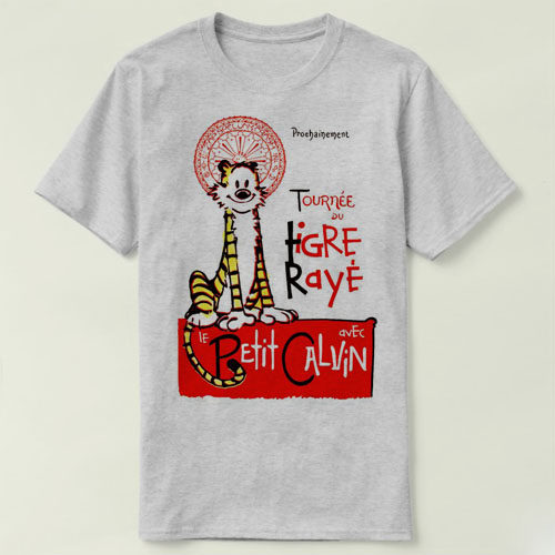 Calvin and Hobbes 凯文与霍布斯虎  男女Tee T-Shirt T恤 7