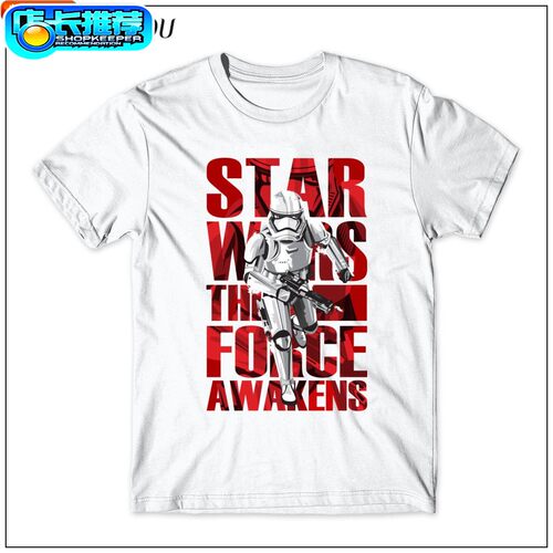 星球大战Star Wars科幻 短袖T恤 黑武士 ATAT 银河帝国 圆领T恤8