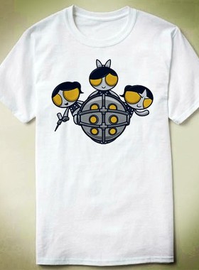 Suger Splice Everything Nice Bioshock生化奇兵Shirt-T恤