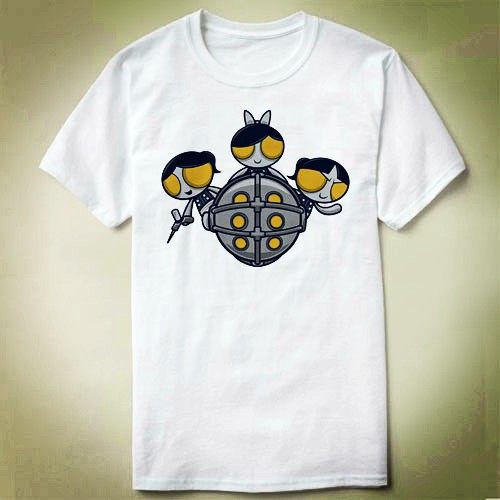 Suger Splice Everything Nice Bioshock生化奇兵Shirt-T恤