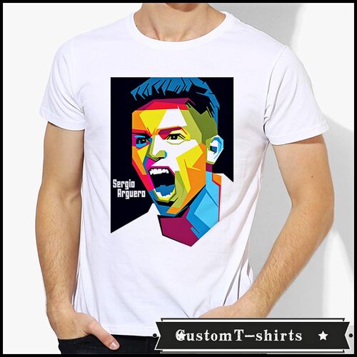 塞尔吉奥·阿奎罗Sergio Agüero 文化衫短袖 T恤T-shirt7