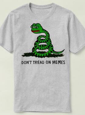 Don't Tread On Memes     个性 定制 DIY Tee T-Shirt T恤