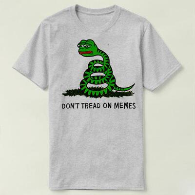 Don't Tread On Memes     个性 定制 DIY Tee T-Shirt T恤