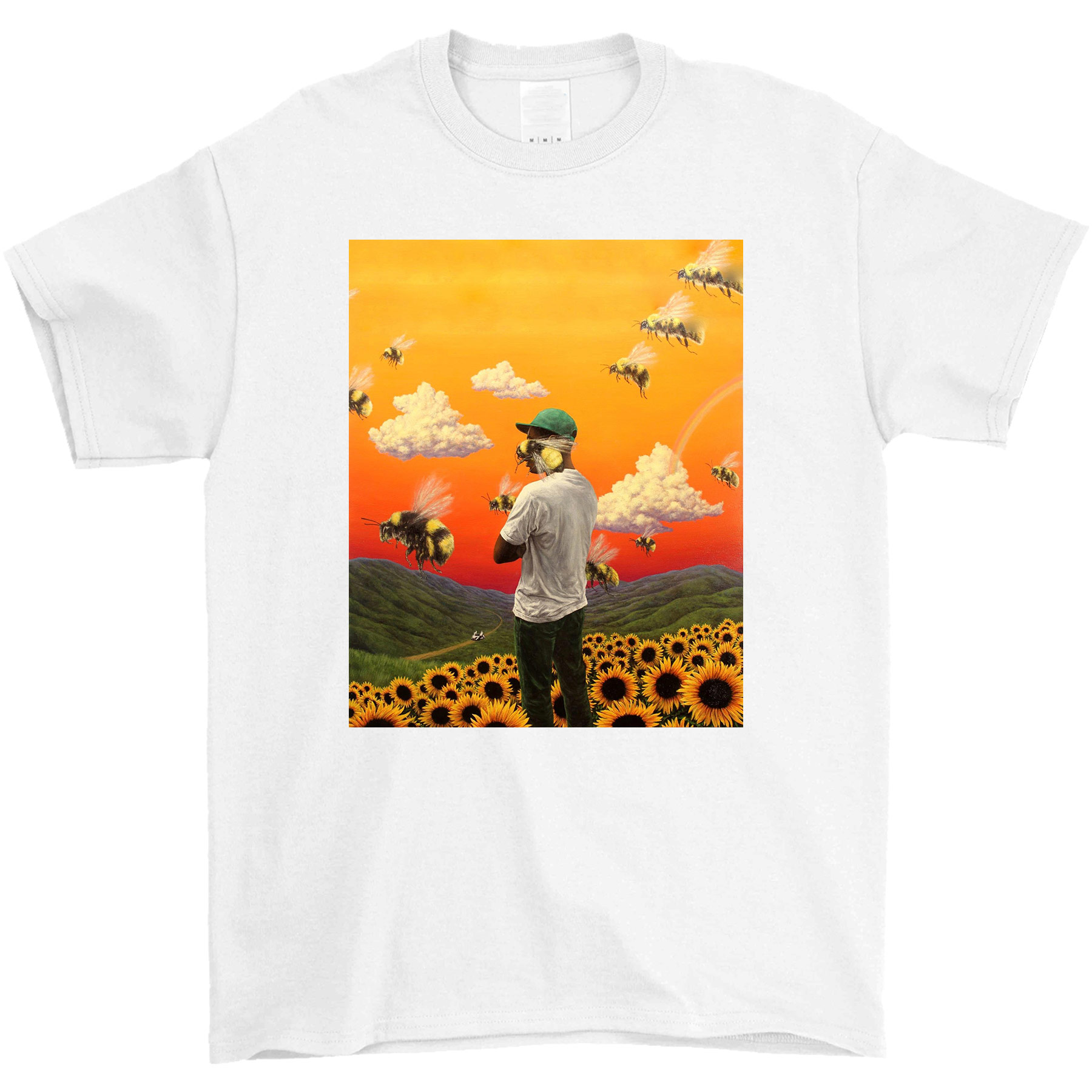 Tyler The Creator Golf Wang T恤嘻哈T Shirt Flower Boy