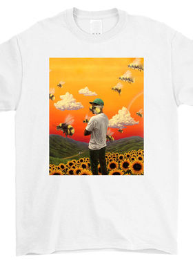 Tyler The Creator Golf Wang T恤嘻哈T Shirt Flower Boy