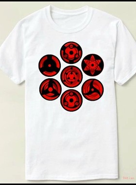 SHARINGANS衣服个性上衣文化衫DIYTee衣服TShirtT恤