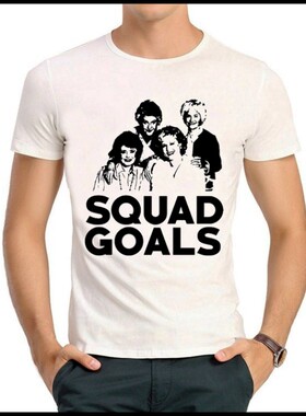 The Golden Girls T-shirt 美剧 黄金女郎 T恤 白色 T恤衫 男女