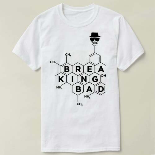 Breaking Bad Heisenberg 绝命毒师 Chemical 定制Tee Shirt T恤图片
