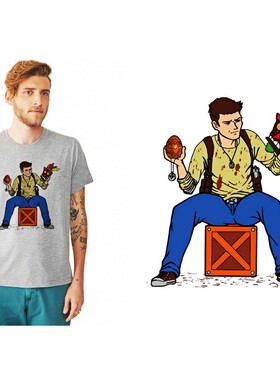 Uncharted4神秘海域4naughtydogT-Shirt成人T恤班服上衣文化衫3