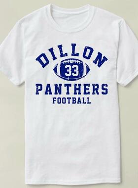 Dillon Panthers Football    定制 DIY Tee T-Shirt T恤 衣服