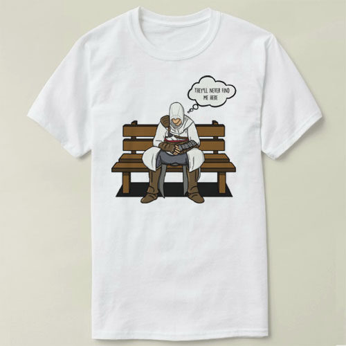 Assassin's Creed hiding spot刺客信条Tee Shirt 定制T恤男女