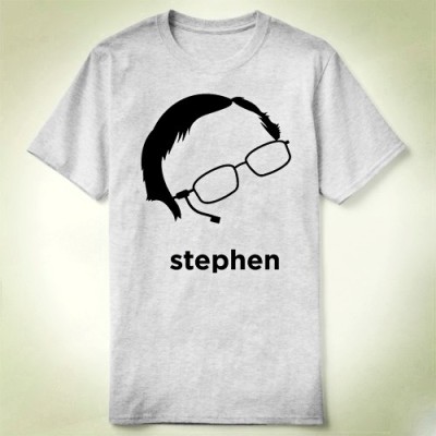 Stephen  Hawking  霍金 - 定制 Science tee  T-Shirt T恤