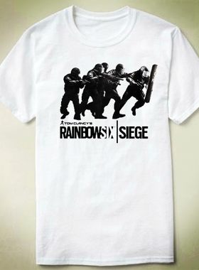 Tom Clancy's Rainbow Six Siege彩虹六号围攻Tee Shirt打底T恤26