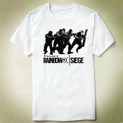 Tom Clancy's Rainbow Six Siege彩虹六号围攻Tee Shirt打底T恤26