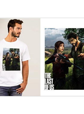 Lastofus2JoelAndEllie后生还者2T-Shirt成人T恤班服上衣z