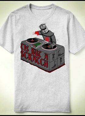 Tis But a Scratch Monty Python Holy Grail蒙提派森Shirt T恤