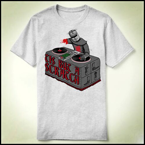Tis But a Scratch Monty Python Holy Grail蒙提派森Shirt T恤