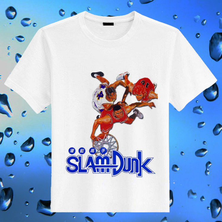 灌篮高手T恤 樱木花道 DIY定做 卡通 照片 动漫 长短袖同人广告衫
