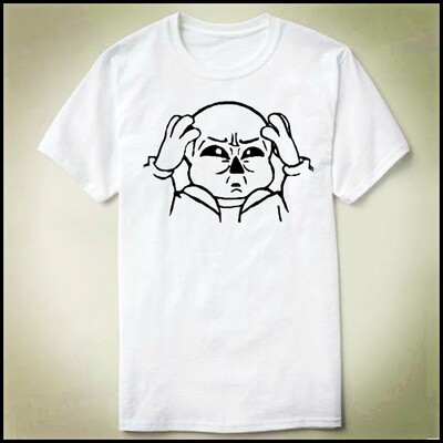 sans Jackie chan meme Undertale 传说之下 成龙 T-Shirt T恤