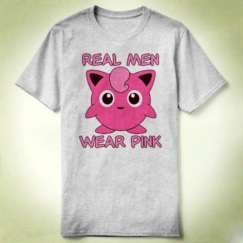Real Men Pokemon  宝可梦 VIDEO GAME Tee Shirt包邮T恤成人