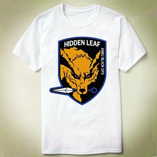 Nine Tailed FOXHOUND MGS Metal Gear Solid合金装备-定制T恤