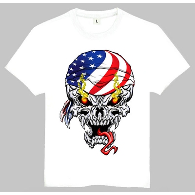Skull T-shirt Be hacker 骷髅系列 T恤 订制T恤 潮流T恤