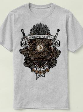Game of Thrones 权力的游戏 圆领 定制男女 Tee T-Shirt T恤2