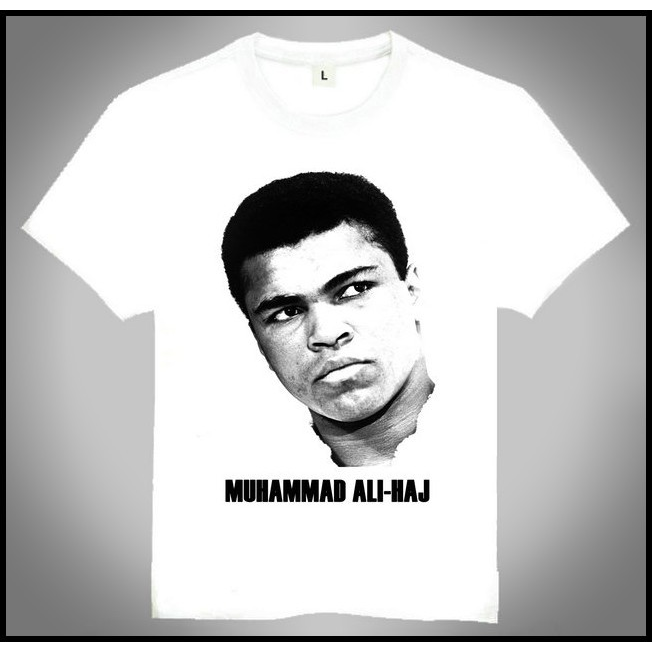 Muhammad Ali-Haj T-shirt 名人T恤 阿里拳王 T恤 欧美潮流 T恤