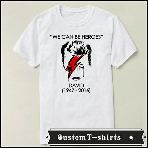 David Bowie 大卫鲍伊 文化衫礼物男女成人  T恤T-shirt8图片