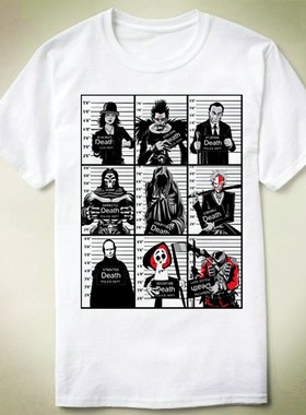 Tim Burton 蒂姆 伯顿 Sleepy Hollow Grim Suspects T-Shirt T恤
