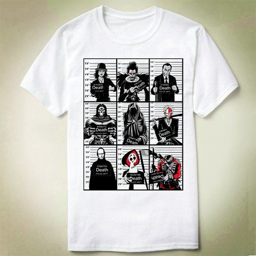 Tim Burton 蒂姆 伯顿 Sleepy Hollow Grim Suspects T-Shirt T恤