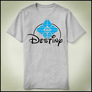 GAME VIDEO Tee Shirt 定制T恤 Destiny 包邮 Destinyland命运FPS