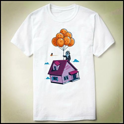 dragon ball 龙珠 UP 飞屋环游记 定制 T-Shirt T恤 衣服