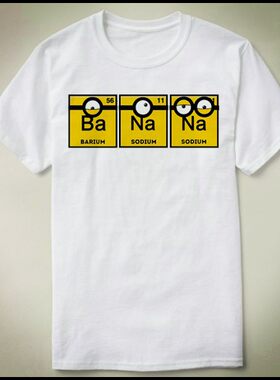 Chemistry 化学  Banana  Minions小黄人 diy Tee T-Shirt T恤