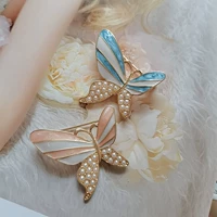 Брошь из жемчуга, летний кардиган, аксессуар, в корейском стиле