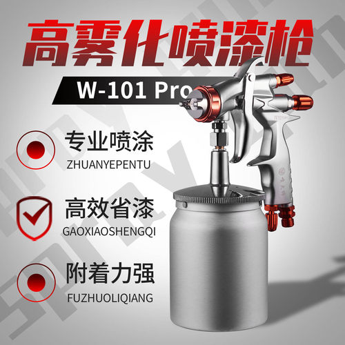 喷大师w101PRO喷漆枪油漆喷枪